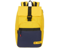 American Tourister City Aim 15.6" niebieski/żółty - 738170 - zdjęcie 1